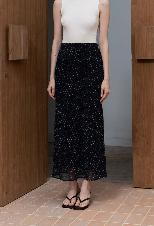 Maris Skirt in Dark Navy