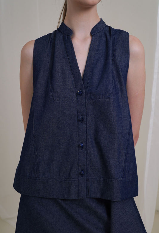 Lazuli Top Denim