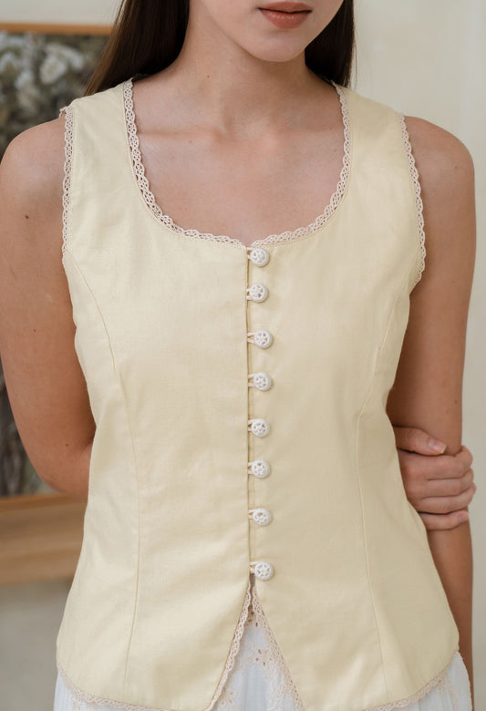 Lottie Top Butter (Pre Order 10 days)