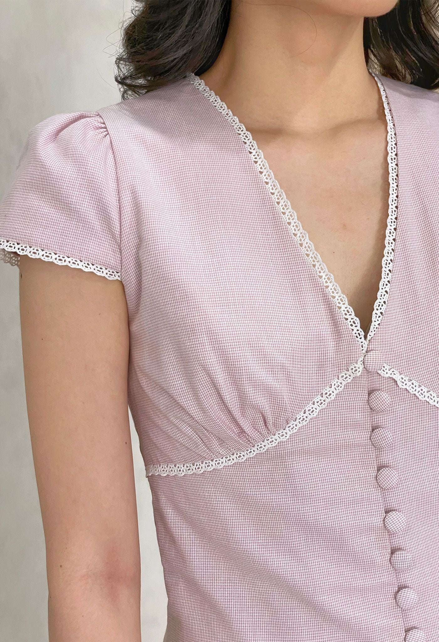 Ophelia Top Powder Pink