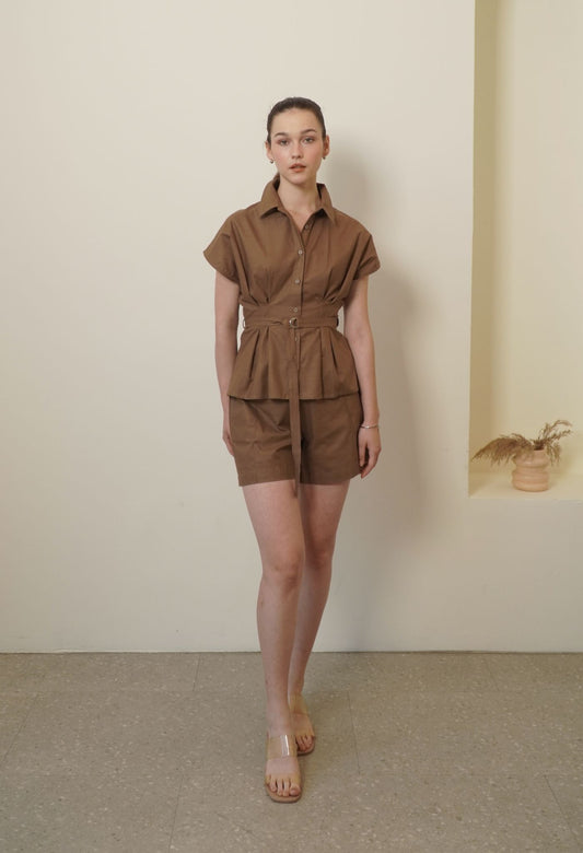 Ciel Shirt Brown