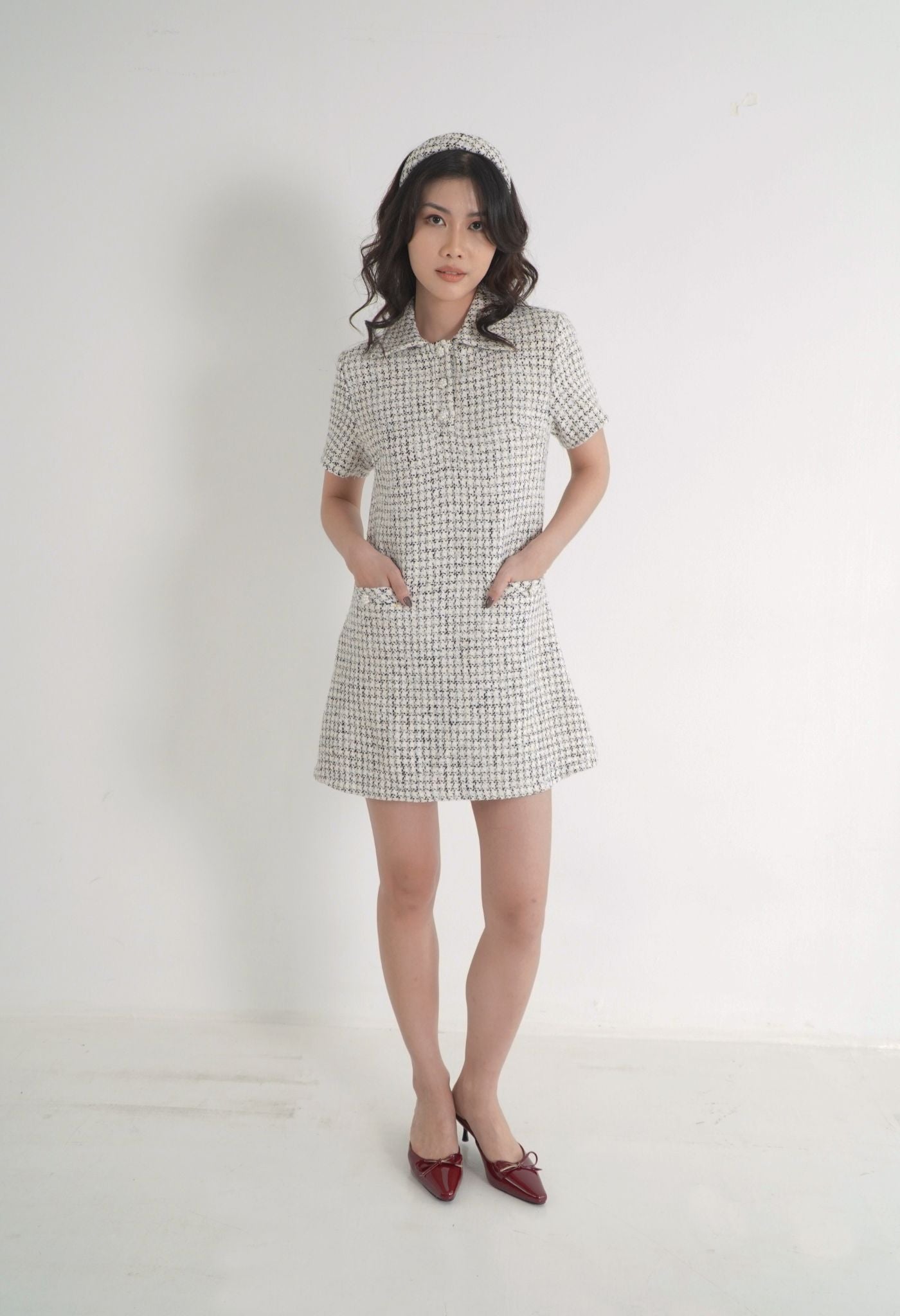 Amelie Dress White