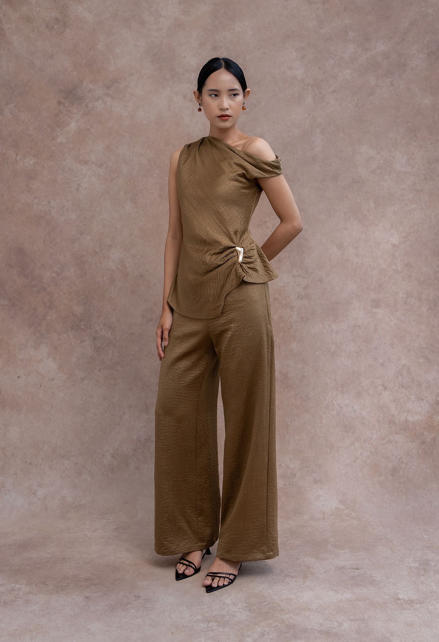 Rui Pants Brown Olive