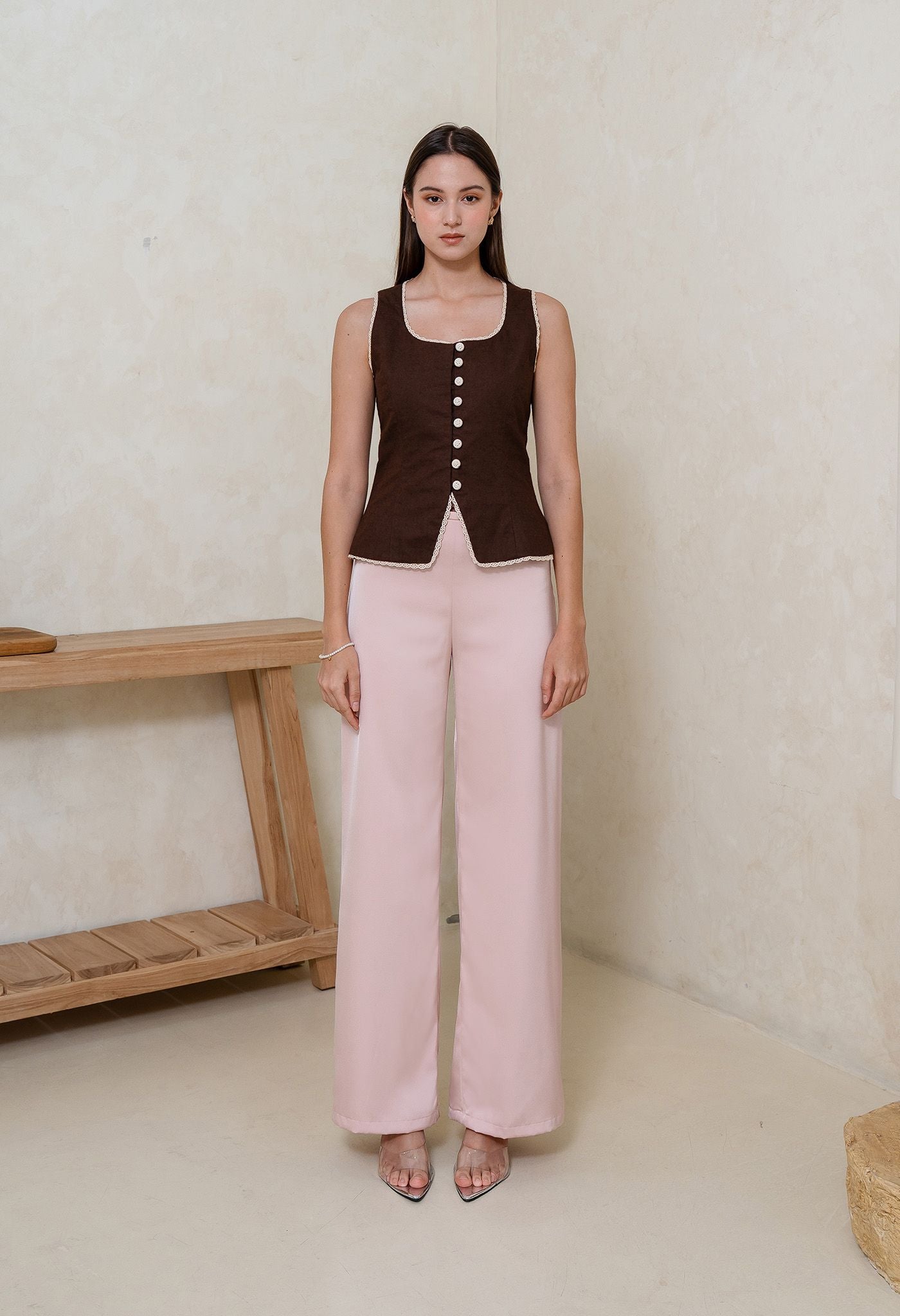 Lottie Top Dark Brown