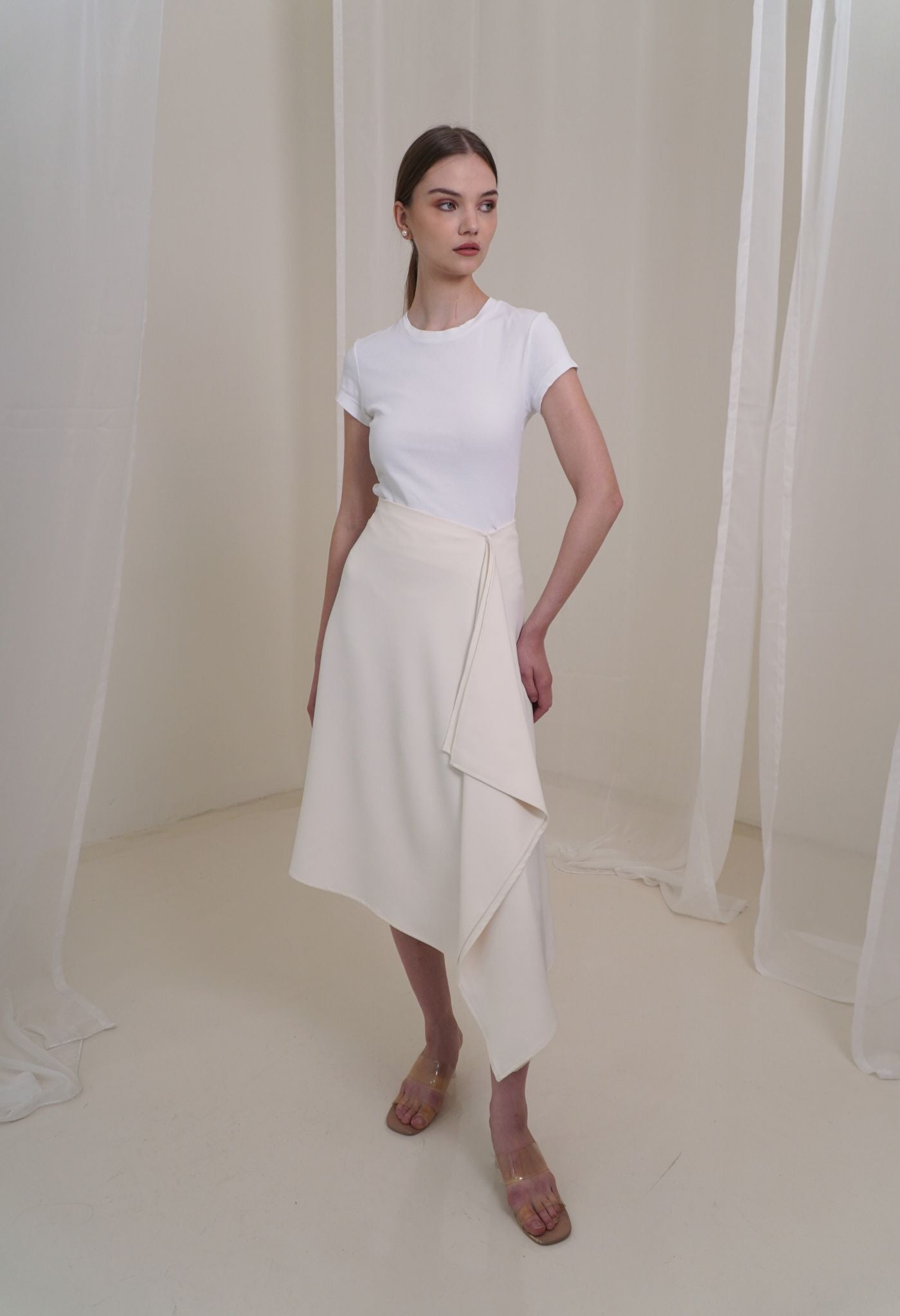 Linea Skirt Cream