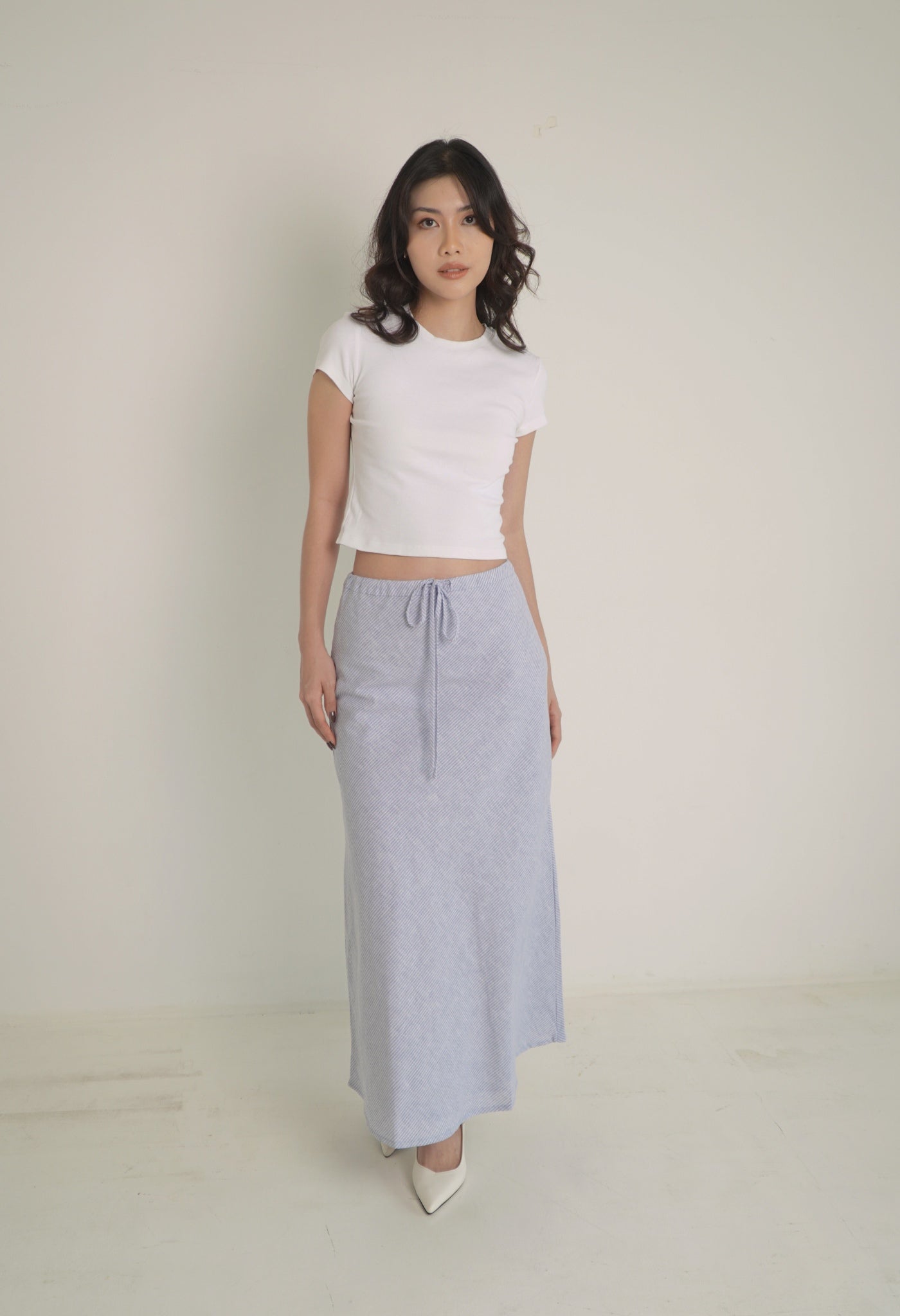 Alda Skirt Dusty Blue