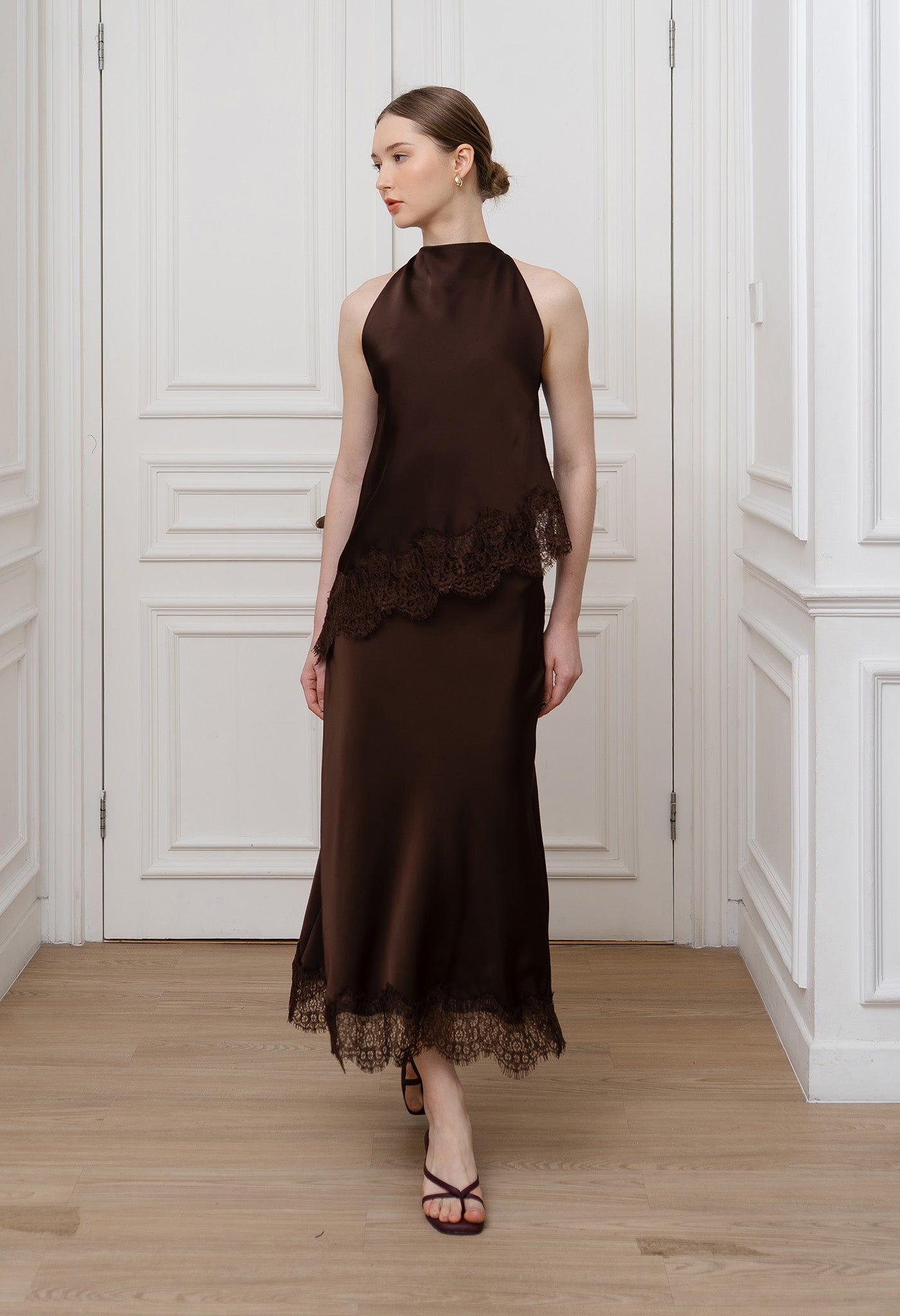 Anya Top Dark Brown