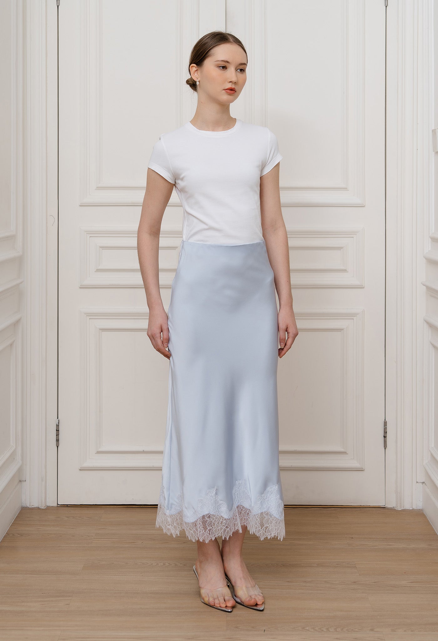 Candice Skirt Ice Blue