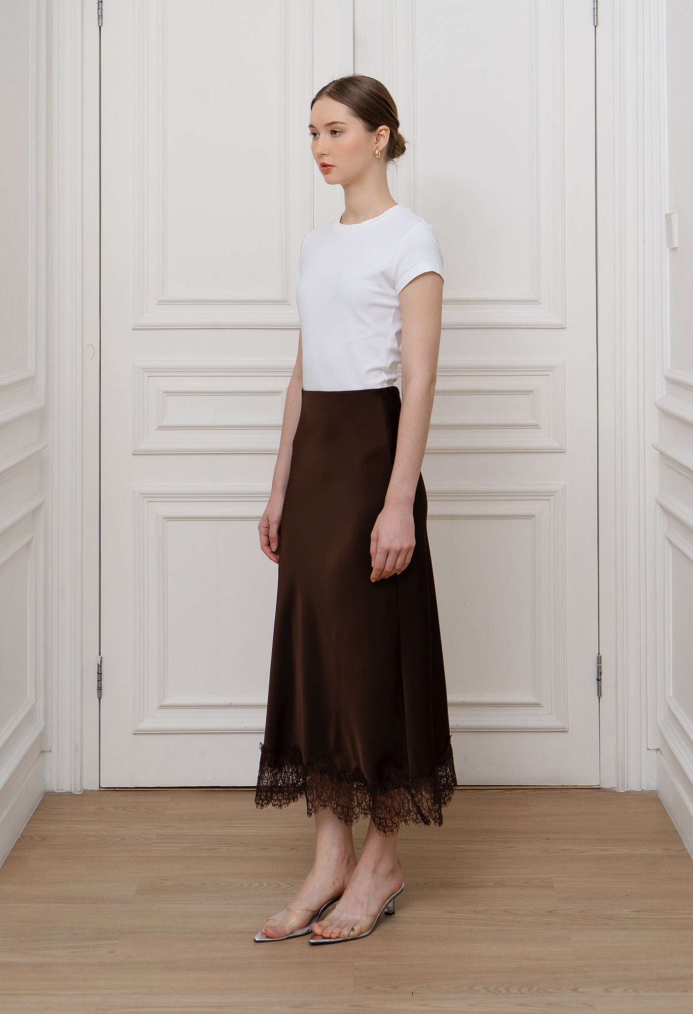 Candice Skirt Dark Brown