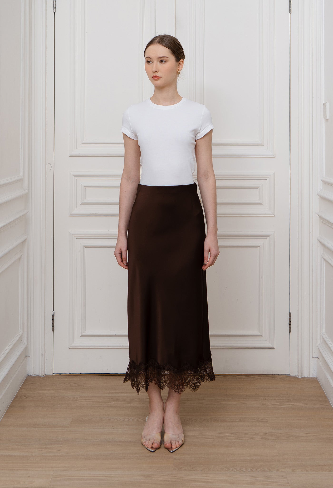 Candice Skirt Dark Brown