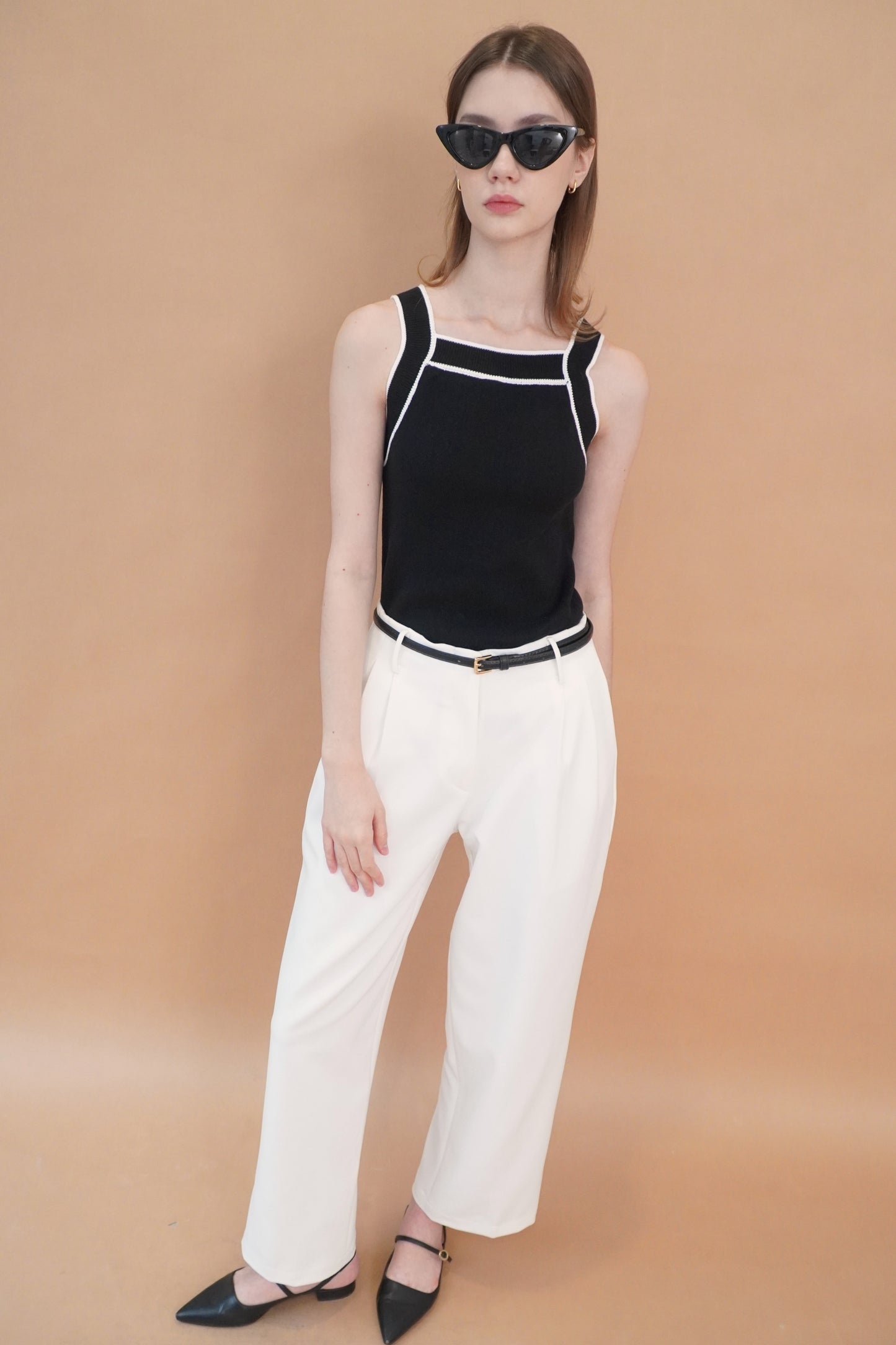 Gia Pants White